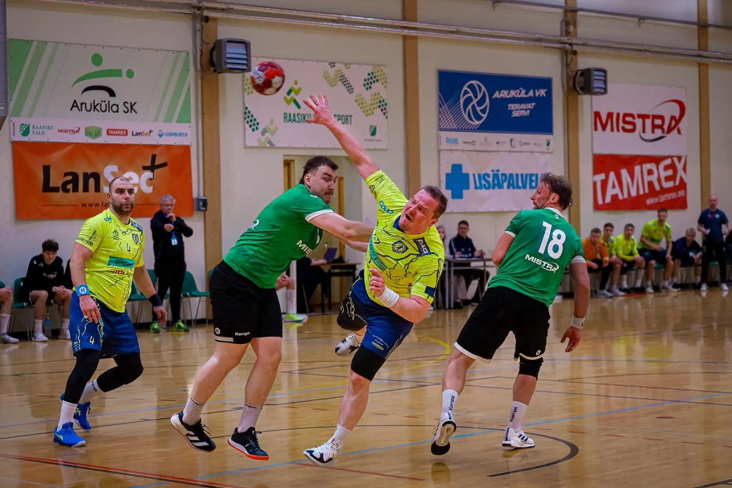 Laupäeval Aruküla spordihoones peetud Balti liiga kohtumises, mille punktid läksid ka Eesti meistriliiga arvestusse, tuli Viljandi HC-l tunnistada Mistra 36:21 paremust.