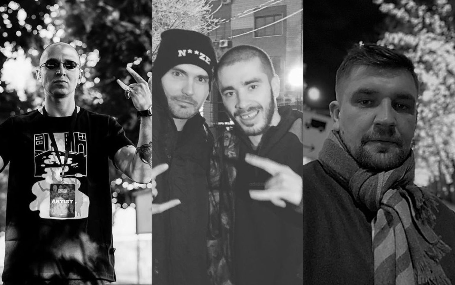 Оксимирон, Noize MC, Хаски и Баста