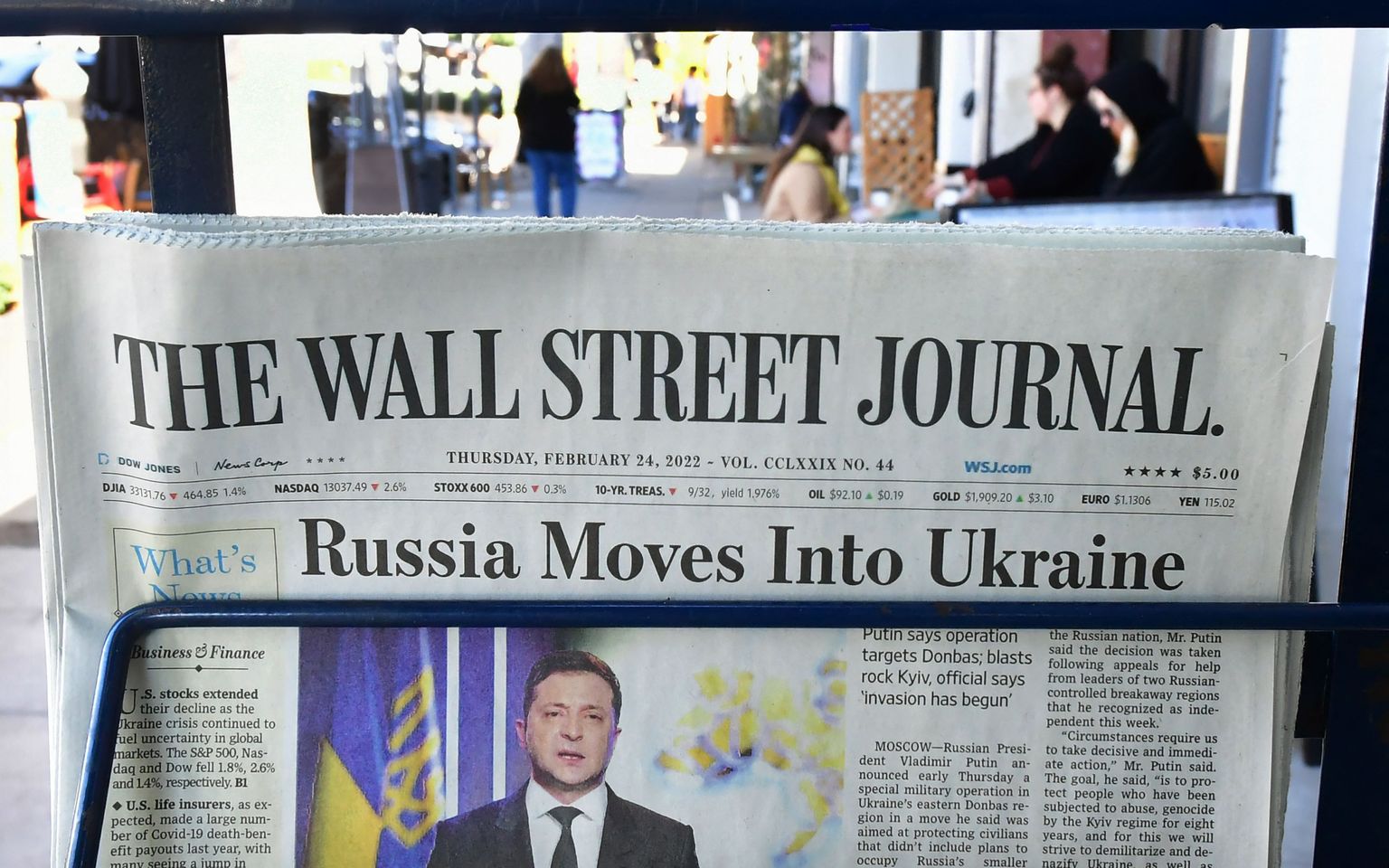 Ukraina ründamise algusest teatav Wall Street Journal Los Angeleses.