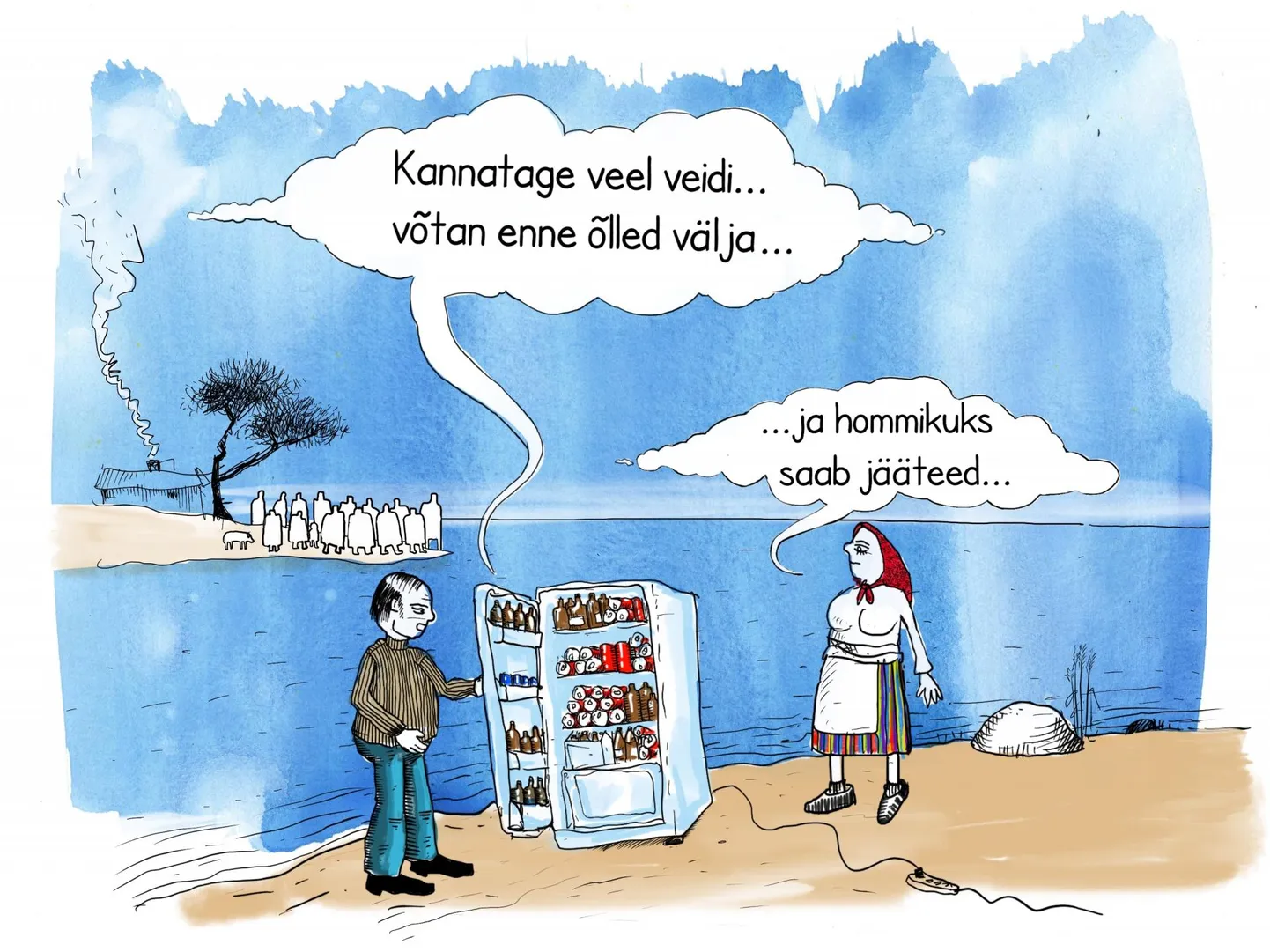 Ühendus Munalaiu ja Manija vahel.