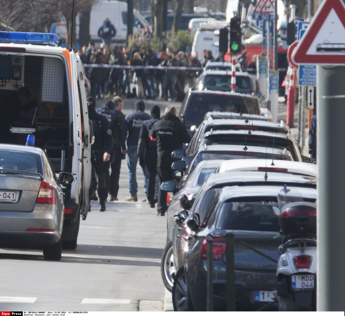 Politseireid Brüsseli
Schaarbeeki rajoonis möödunud reedel.
