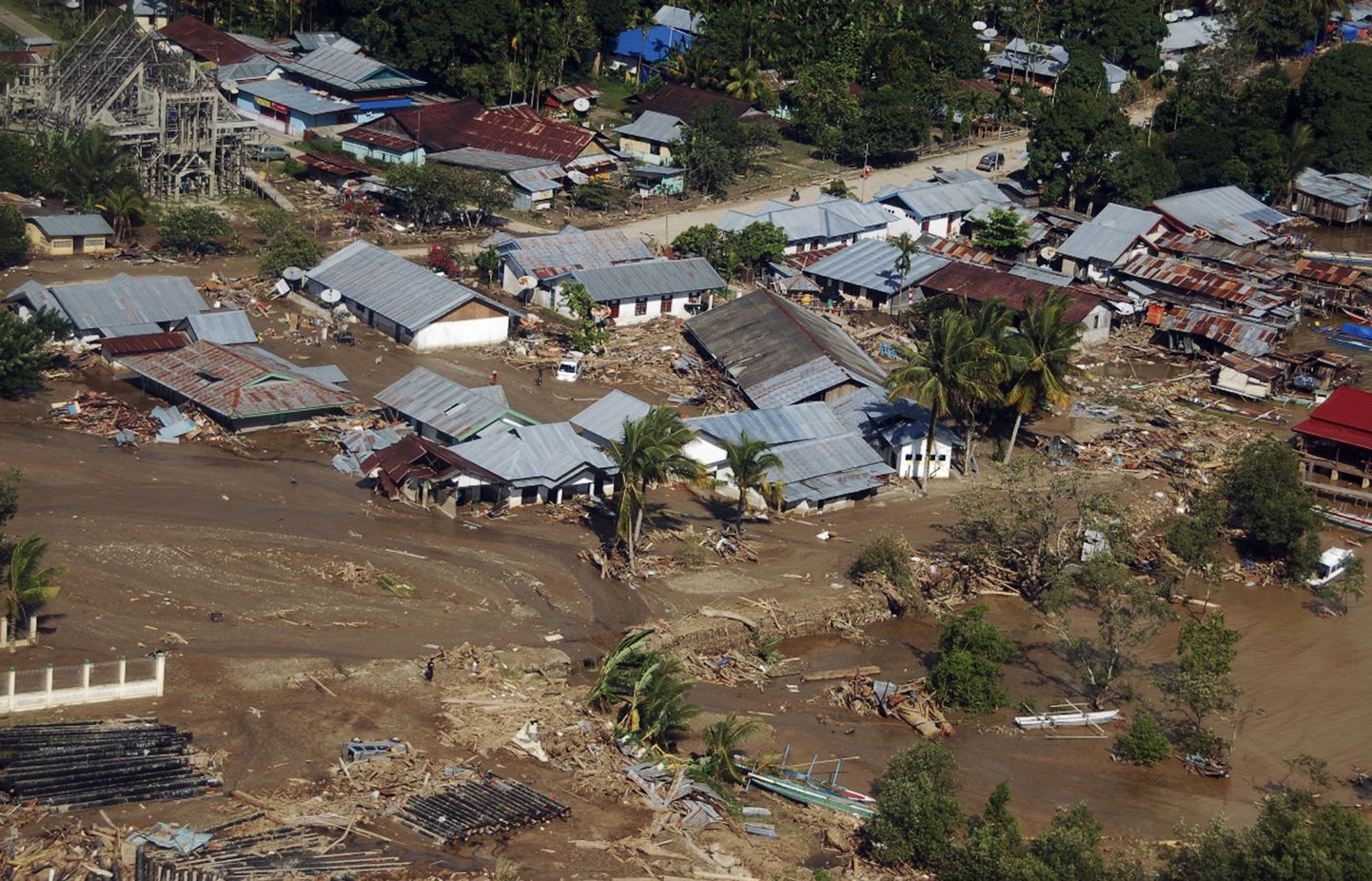 Üleujutuses sai enim kannatada Wasiori linn, kus üle 80 protsendi hoonetest ja infrastruktuurist on kahjustatud.