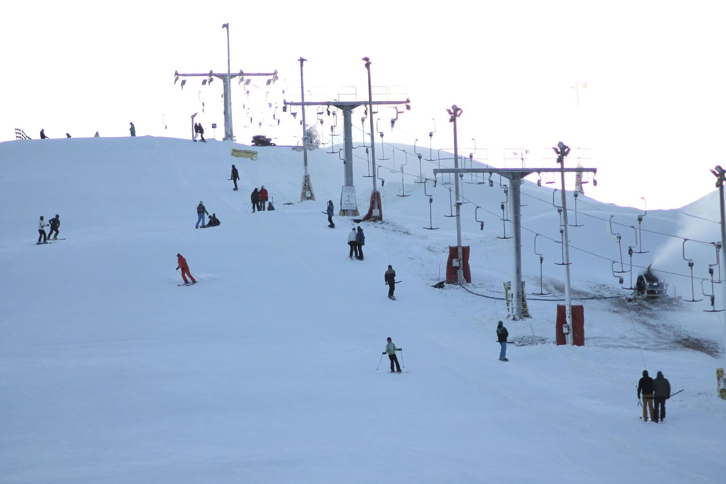 Лыжный парк в Кивиыли.