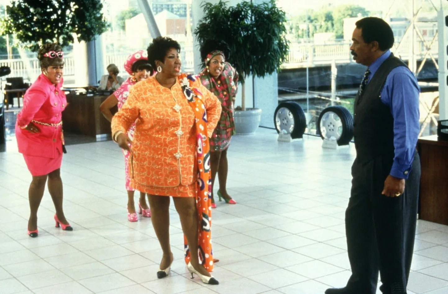 Aretha Franklin filmis "Blues Brothers 2000".