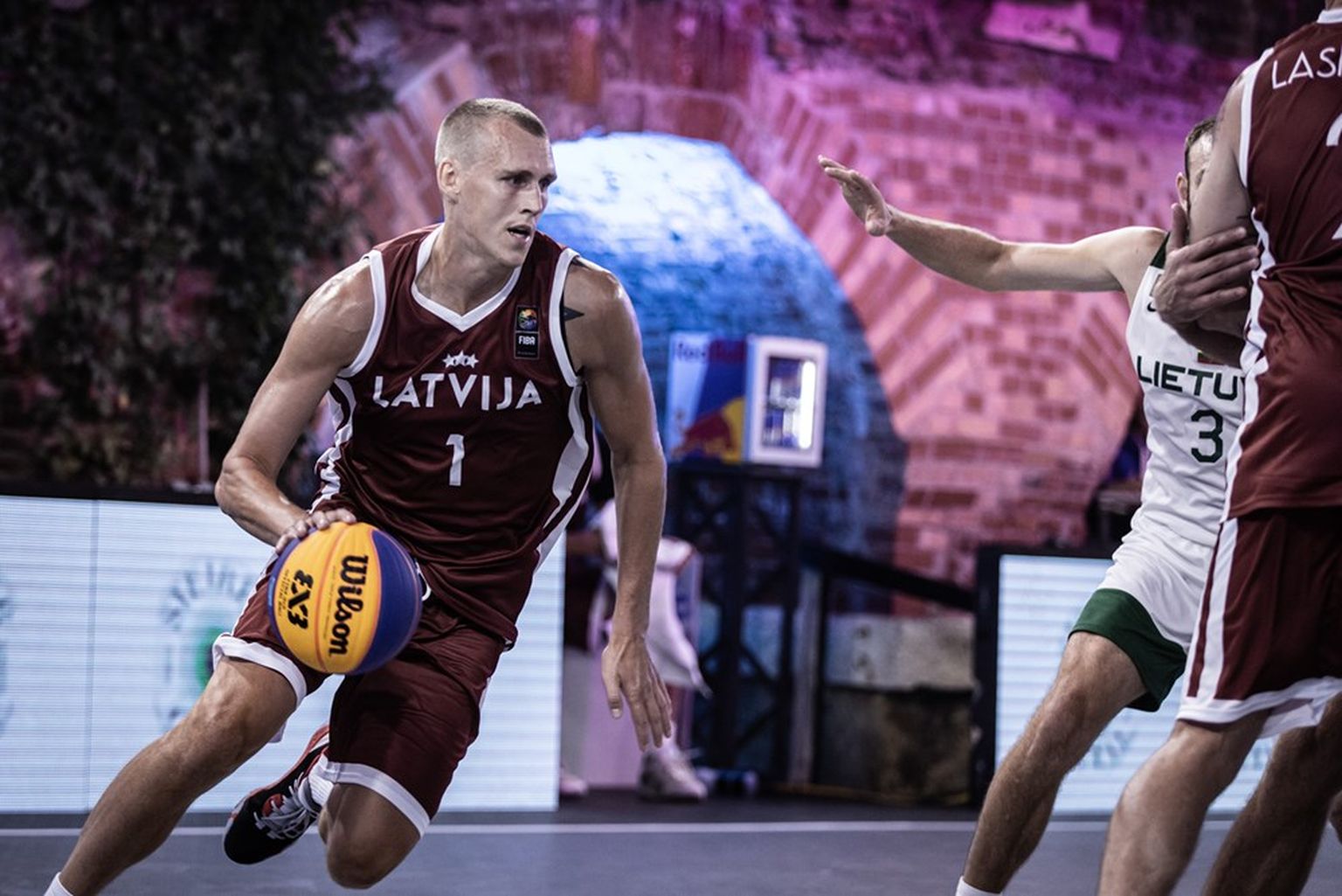 Latvijas 3x3 basketbolists Nauris Miezis