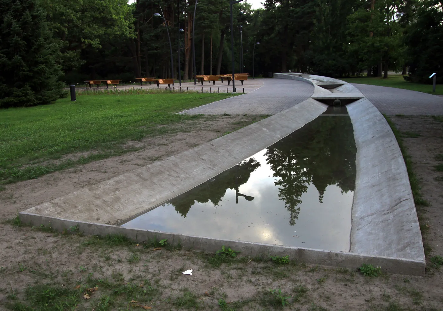 Pärnu rannapark.