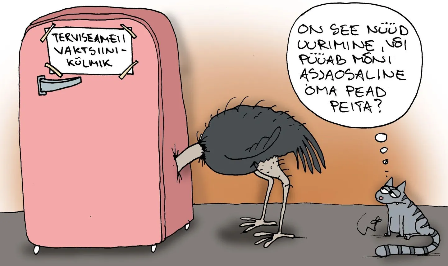 Urmas Nemvalts joonistab FOTO: Urmas Nemvalts