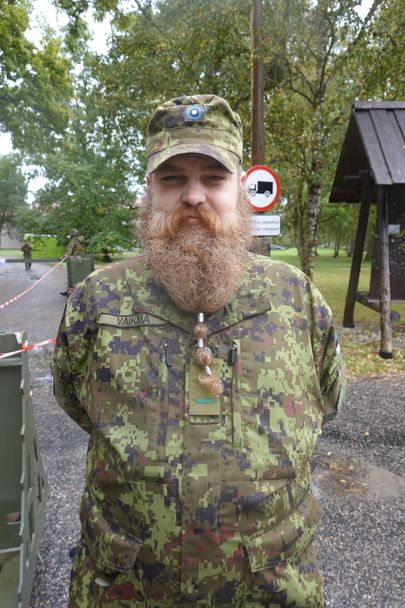 Järva maleva liige, õppusel “Ussisõnad” esmaabibrigaadis parameedikuna toimetanud kapral Kaido Vaikma.