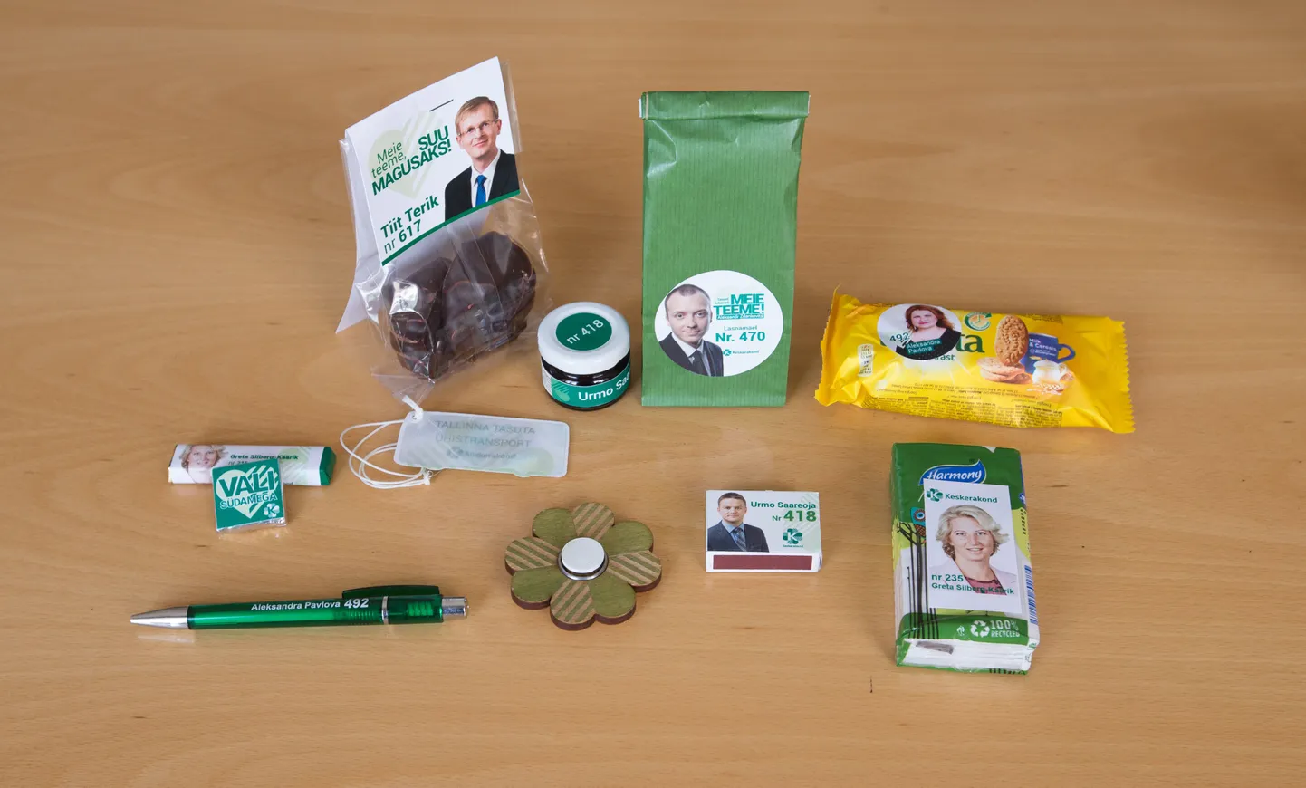 Keskerakonna valimisnänn.