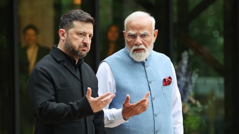 Zelenskõi ja Modi arutasid kahepoolsete sidemete laiendamist