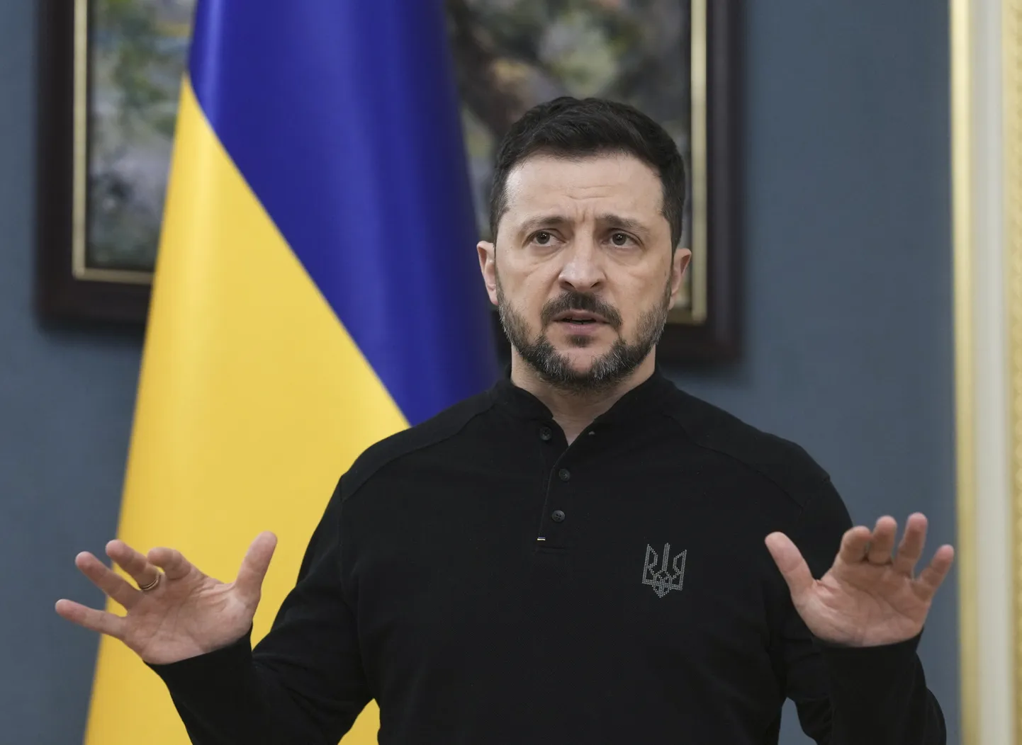 Ukrainas prezidents Volodimirs Zelenskis