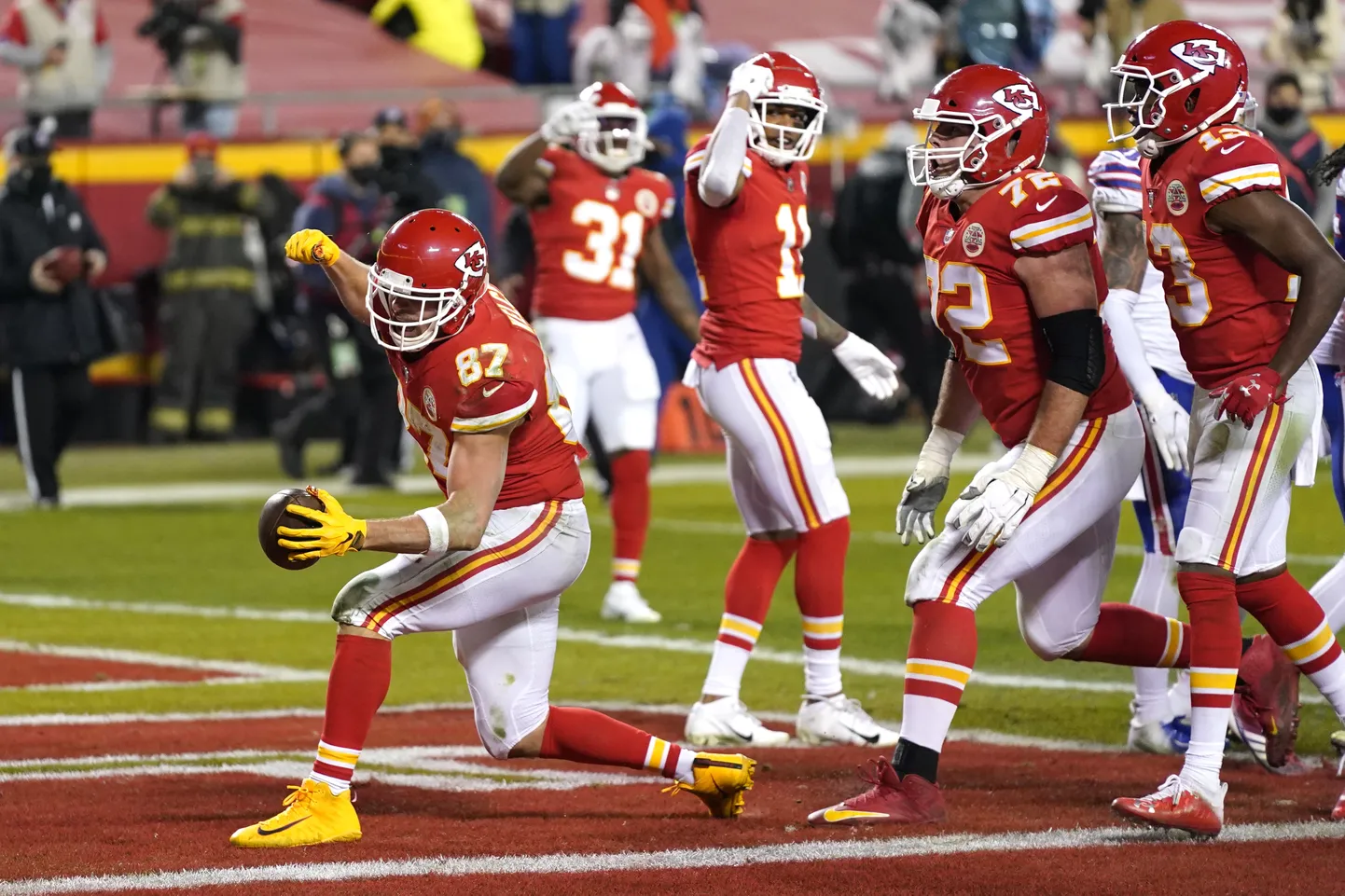 Kansas City Chiefsi mängumehed.