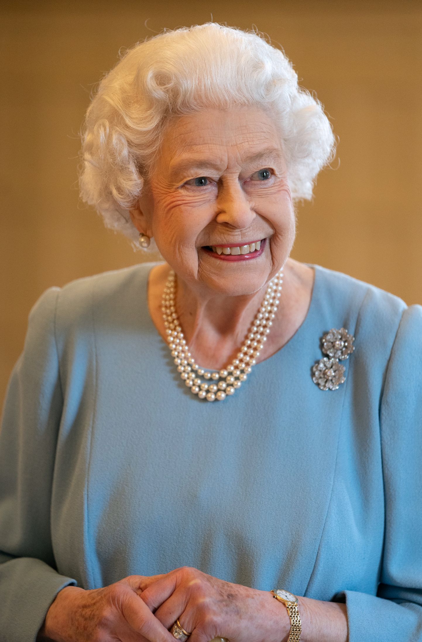 Kuninganna Elizabeth II, kes aprilli lõpus saab 96-aastaseks. Foto on tehtud 5. veebruaril 2022.