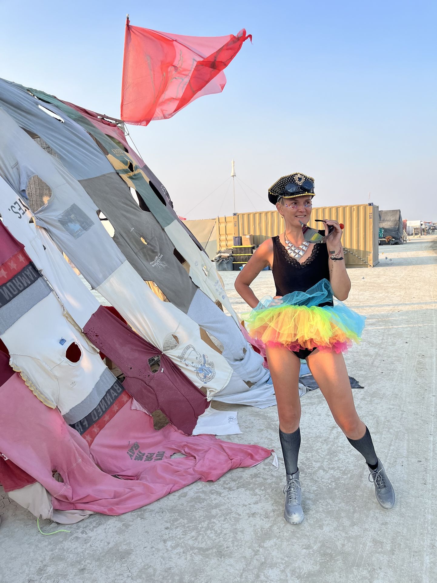 Ксения Камиказа на Burning Man