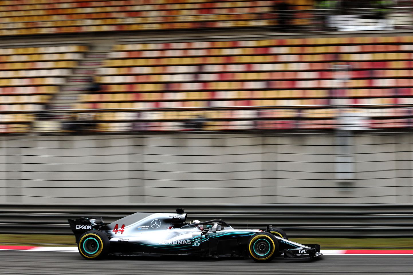 Lewis Hamilton Shanghai GP vabatreeningul