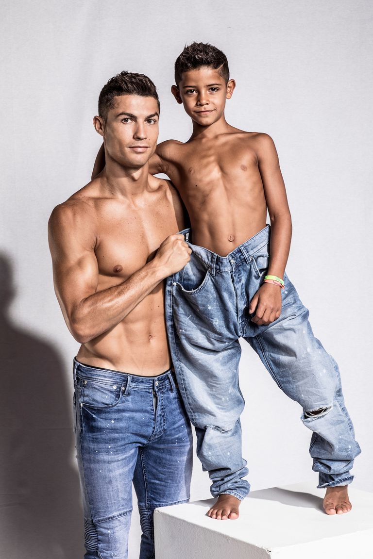 Cristiano Ronaldo ja ta poeg Cristiano Ronaldo Jr