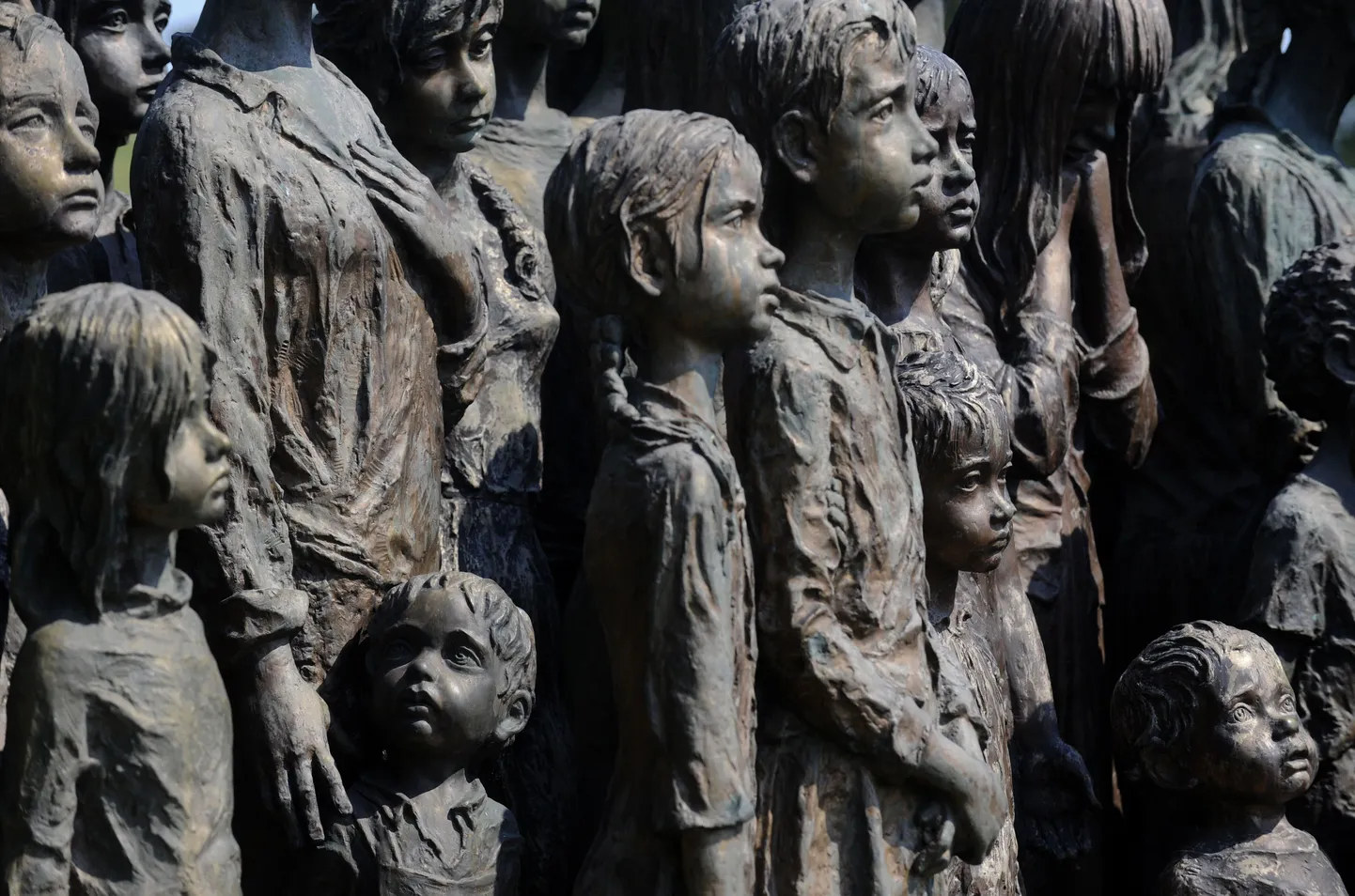 Memoriaal Lidice küla laste mälestuseks.