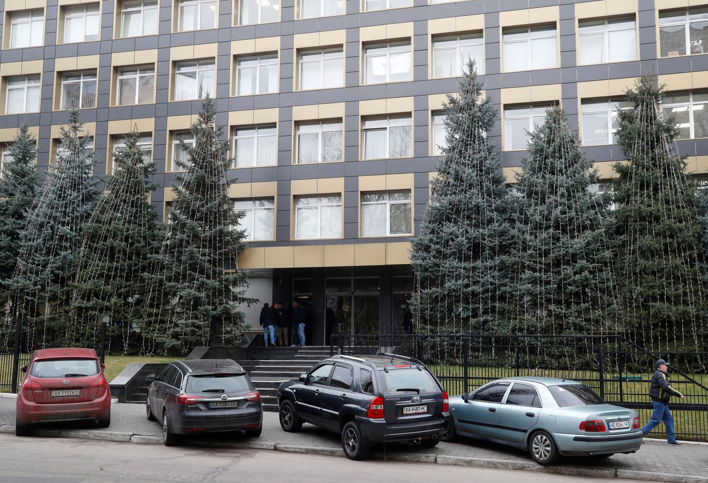 Ukraina energiafirma Burisma harukontor Kiievis.