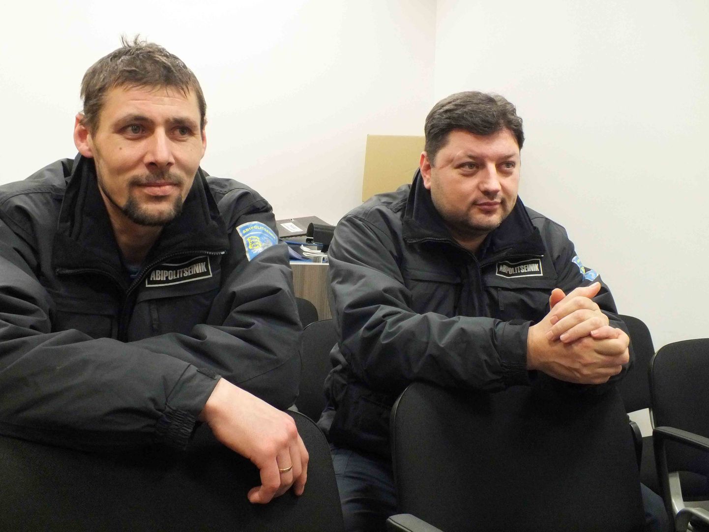 Айвар Кийк (слева) и Юрий Марух уверены, что в качестве помощников полиции приносят пользу городу, где живут.