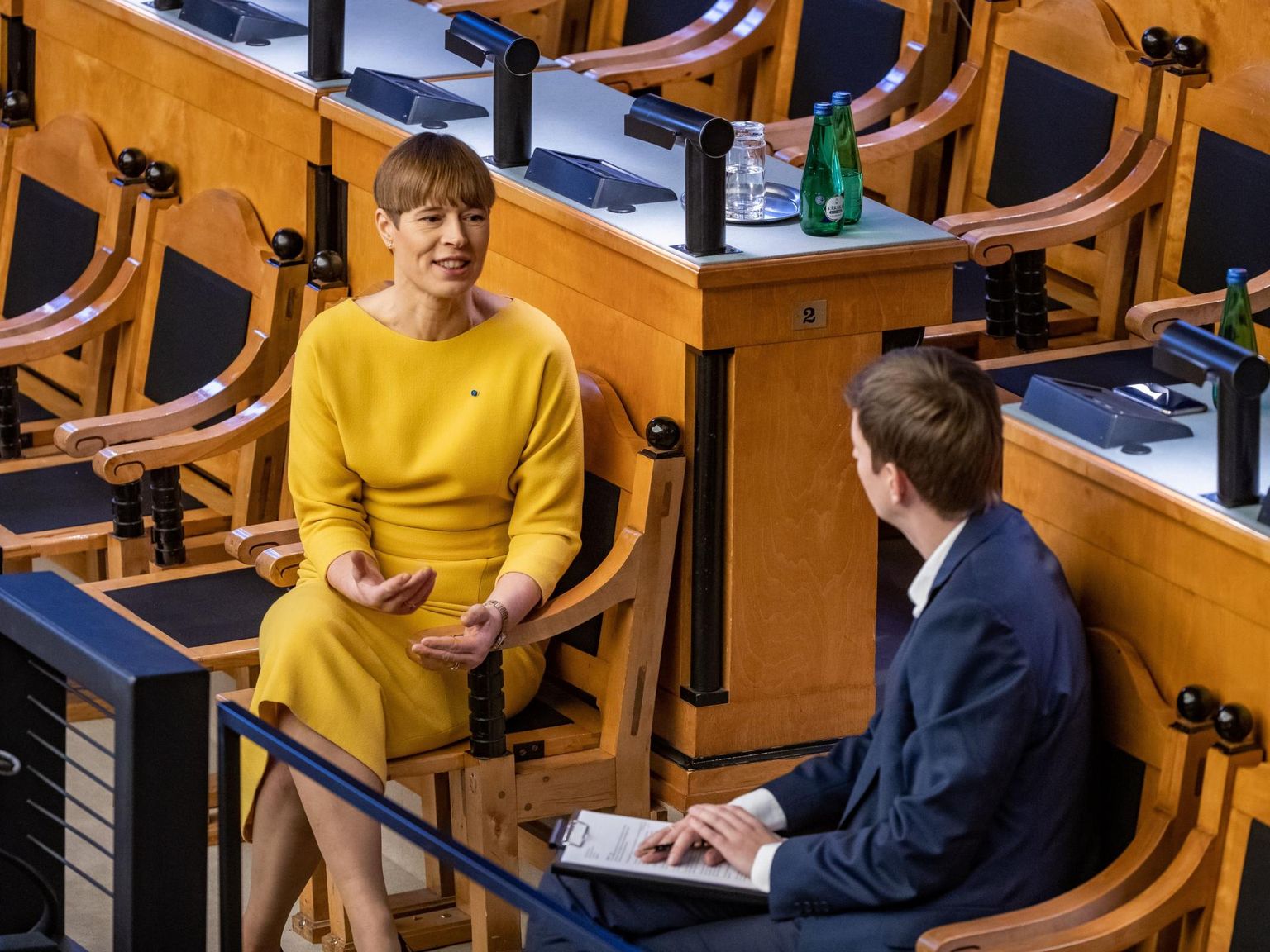Interview with President Kersti Kaljulaid.