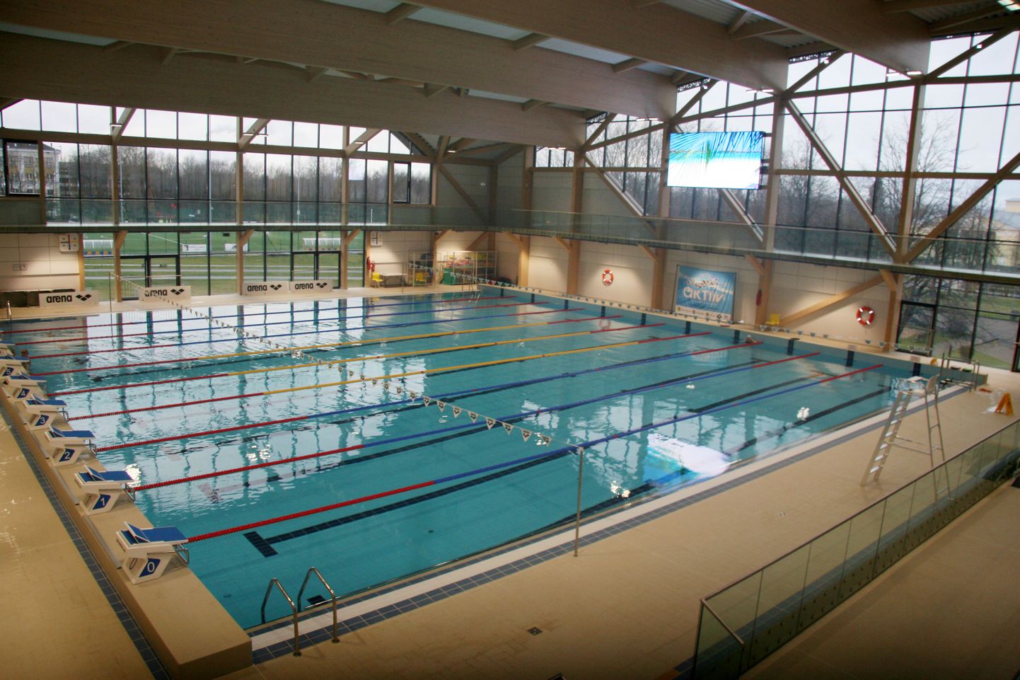 Бассейн спортцентра "Wiru" уже опробовали и высоко оценили клубы плавания из разных городов страны.