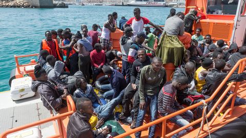Suur langus: üle Vahemere Euroopasse saabunud migrantide arv vähenes ligi kolmandiku võrra