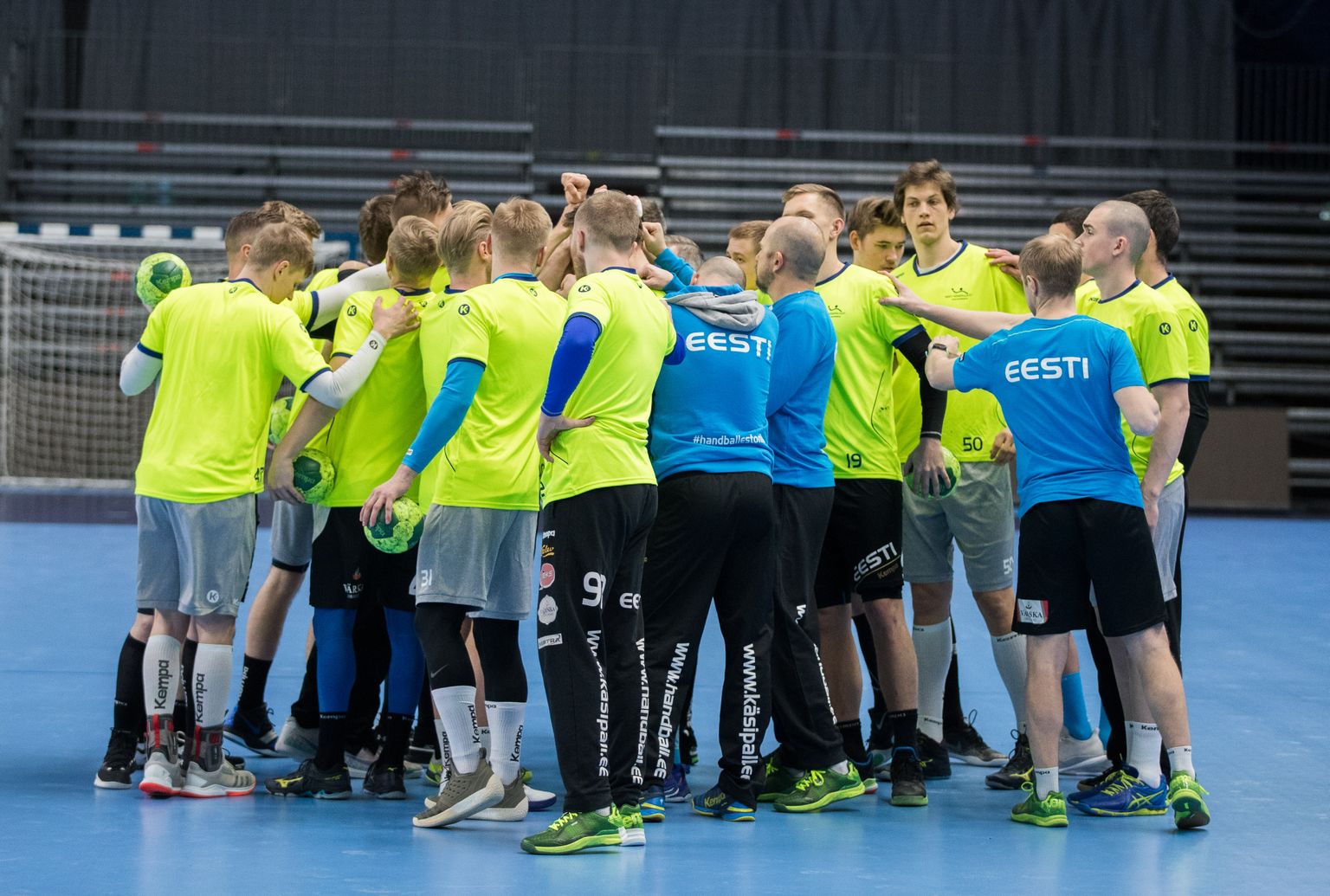 Eesti käsipallikoondis.