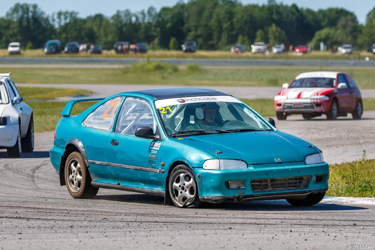 Honda Civicut taltsutanud Erki Külvi oli Audru ringrajal kiireim nii esiveo klassis kui superfinaalis.