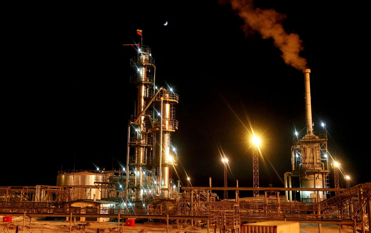 Venemaa nafta rafineerimistehas Irkutsk Oil Company (INK).