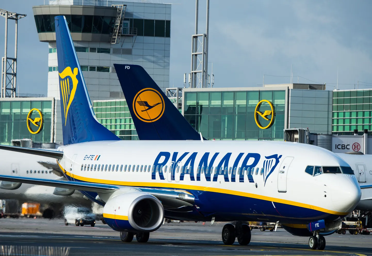 Ryanairi lennuk.