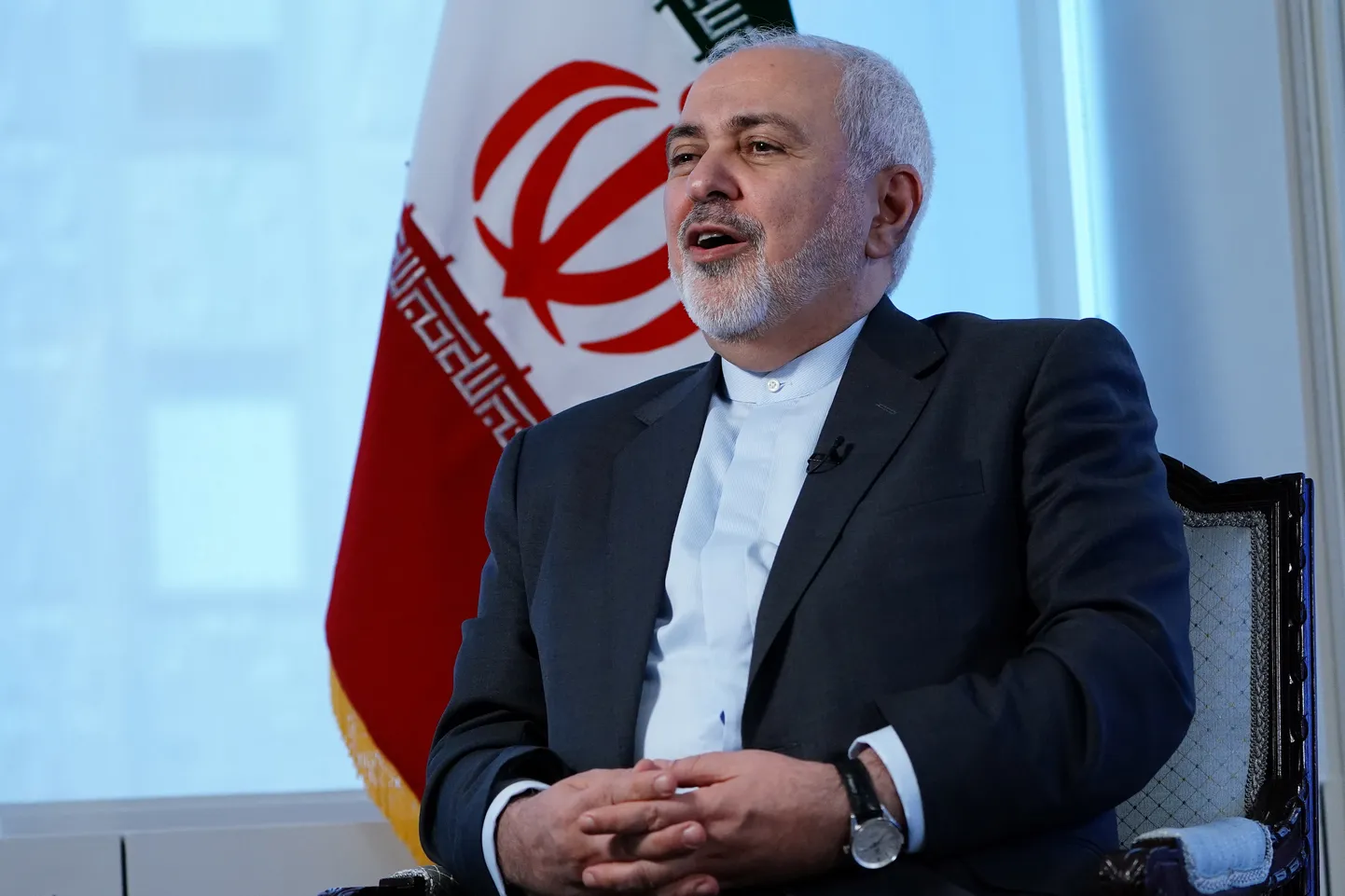 Iraani välisminister Mohammad Javad Zarif kolmapäeval New Yorgis.