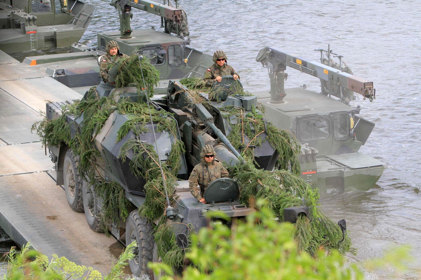 NATO sõjaväelased eelmise aasta Saber Strike õppusel.