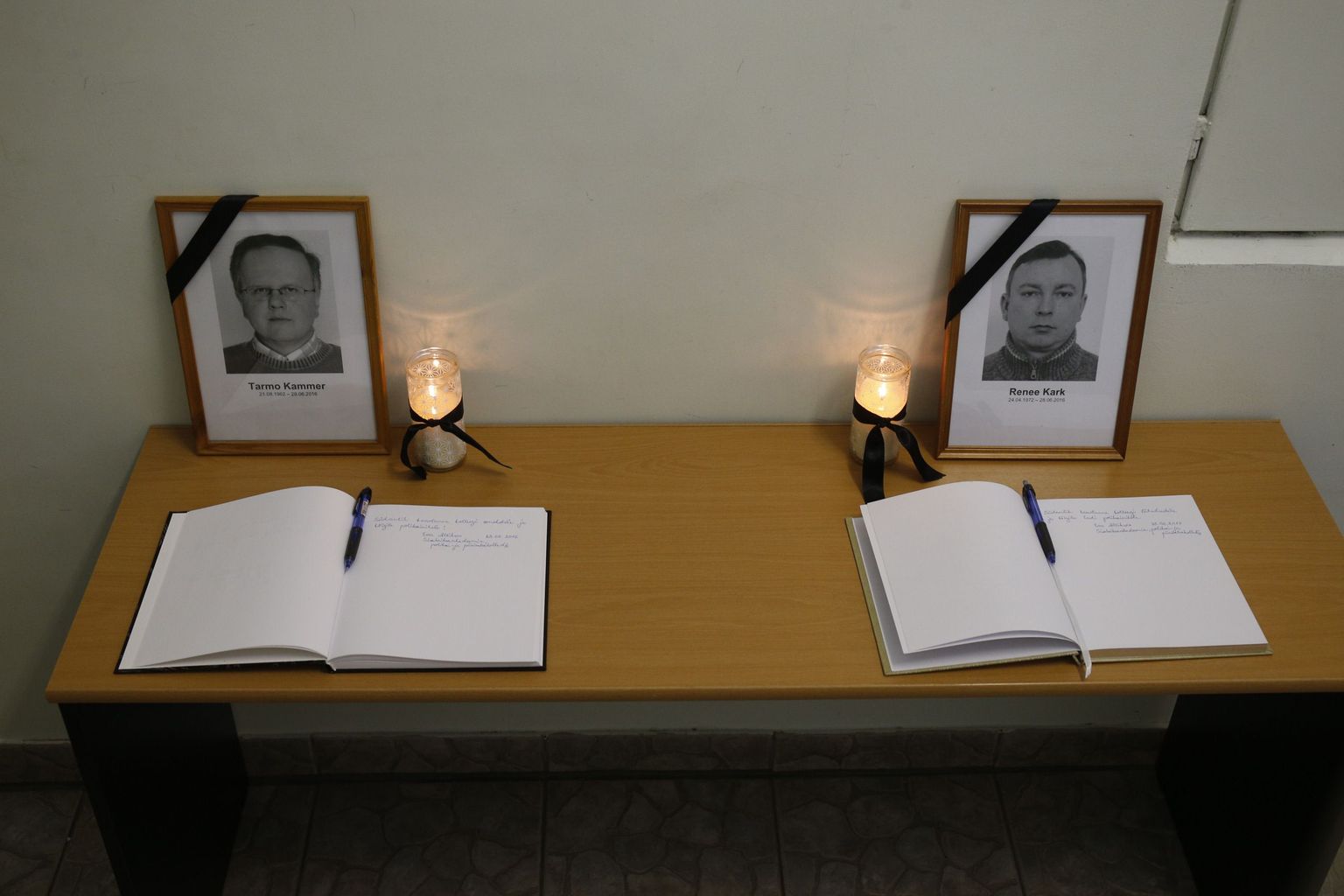 PPA mälestab hukkunud piirivalvureid Renee Karku ja Tarmo Kammerit.