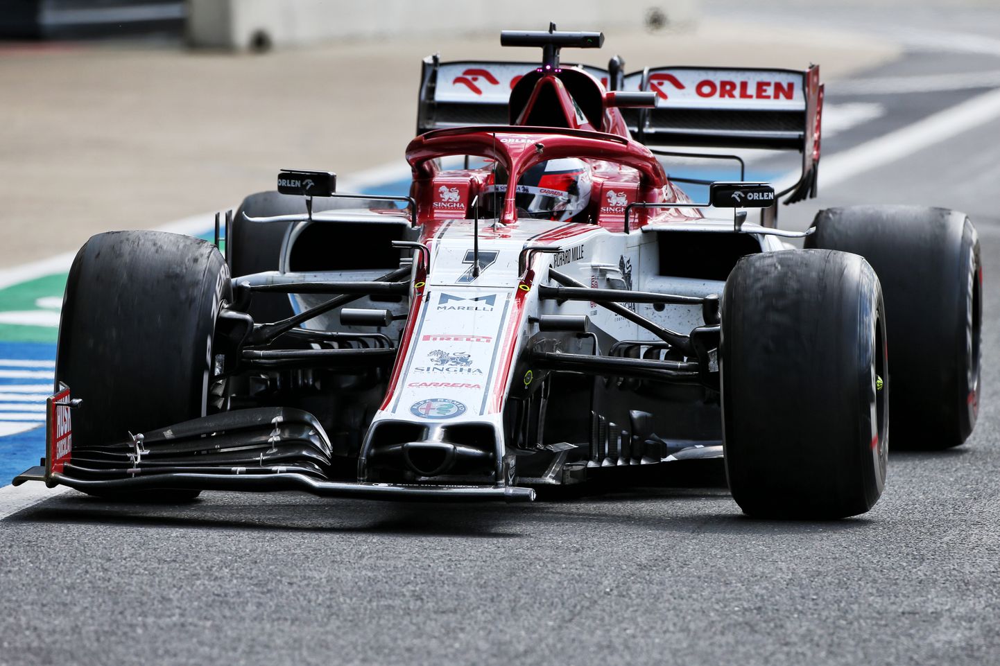 Kimi Räikkönen vormel pole tänavu väga kiiresti liikunud.