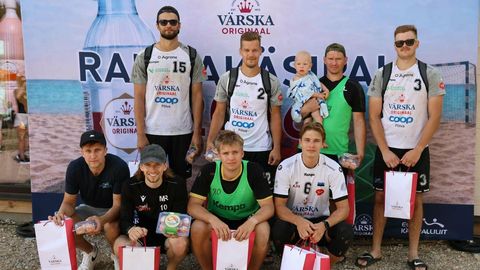 Serviti tuli rannakäsipallis taas meistriks