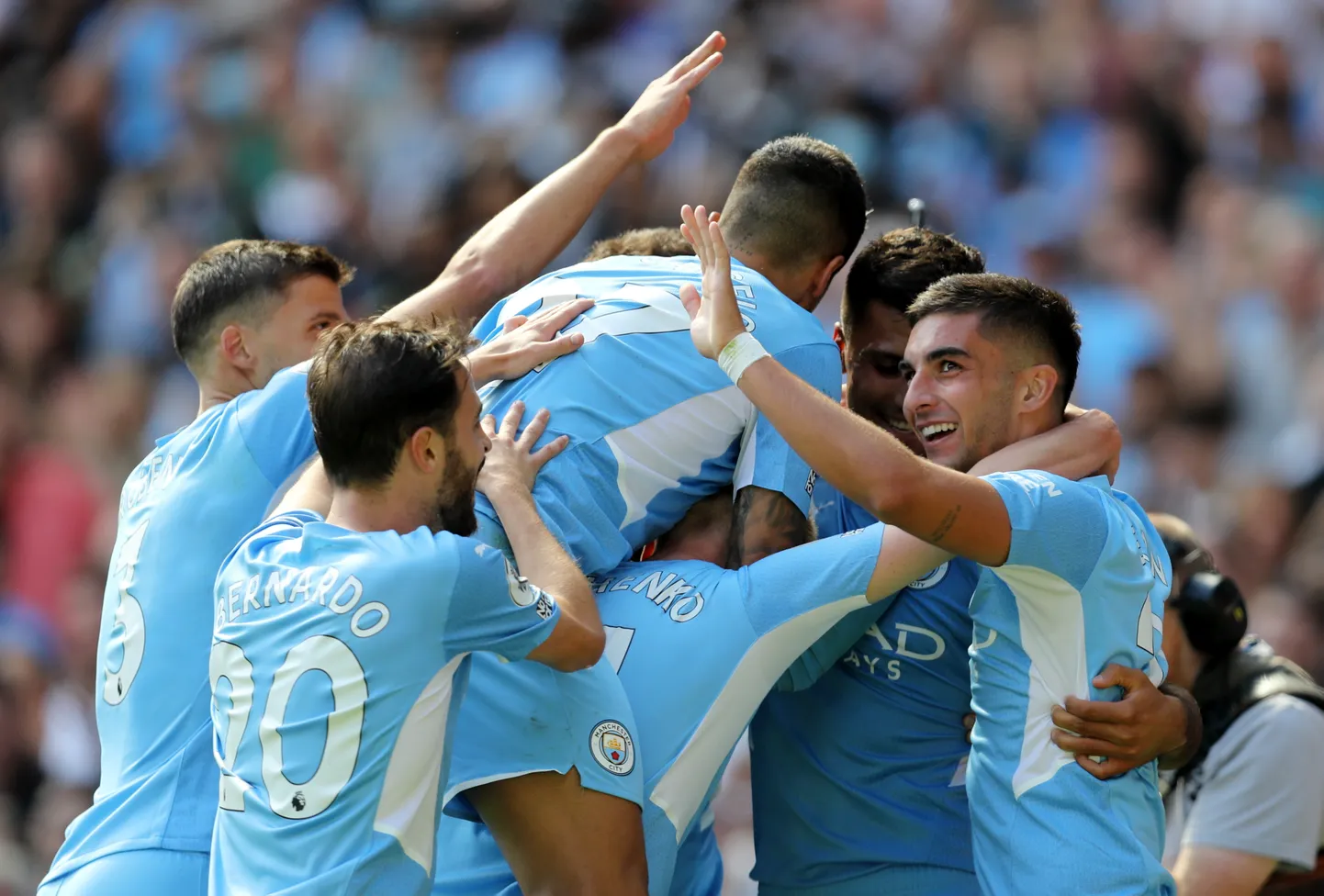 Manchester City jalgpallurid.