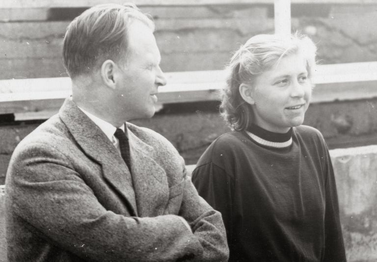 Fred Kudu ja Linda Kepp-Ojastu (u 1960).