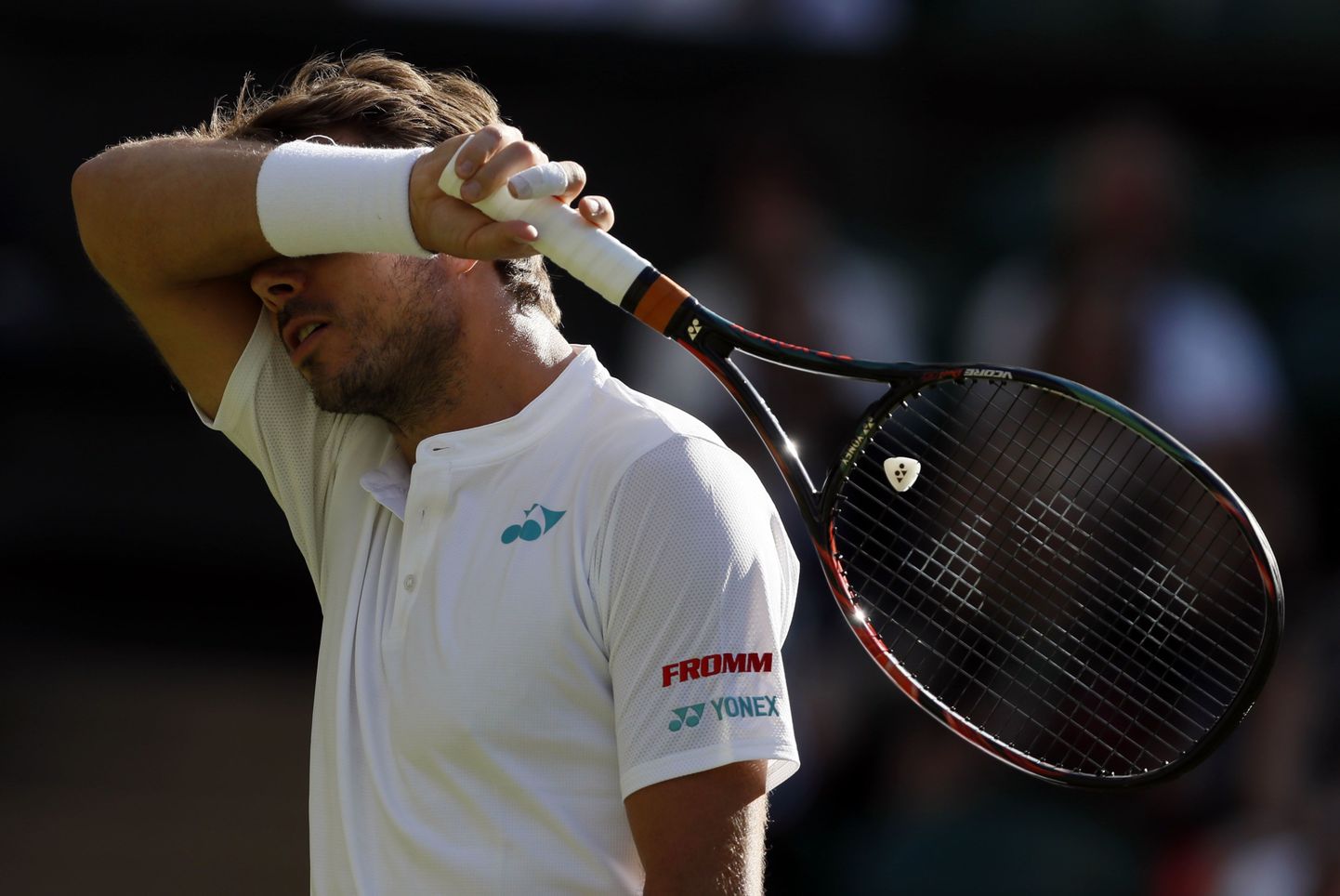 Stan Wawrinka kaotas Wimbledonis juba avaringis.