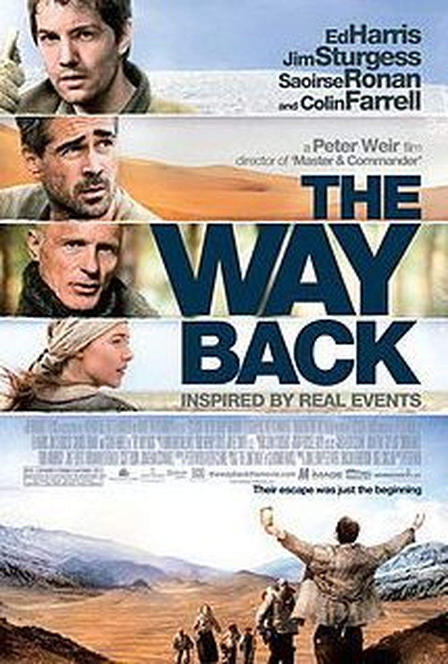«The Way Back» reklaamplakat