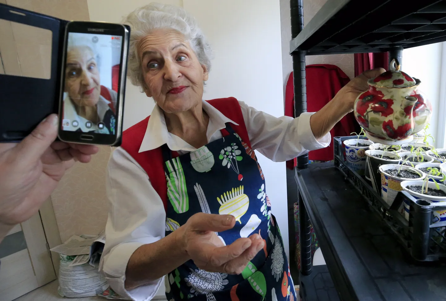 85-летний блогер Валентина из России. Фото иллюстративное