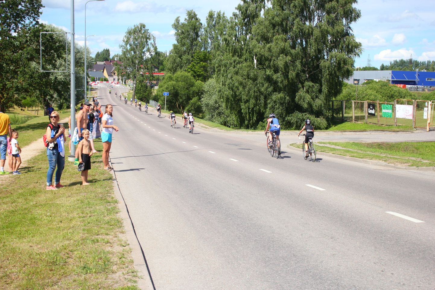 Valga–Valka Helen Triathlon Eesti Meistrivõistlused. Foto on illustratiivne.