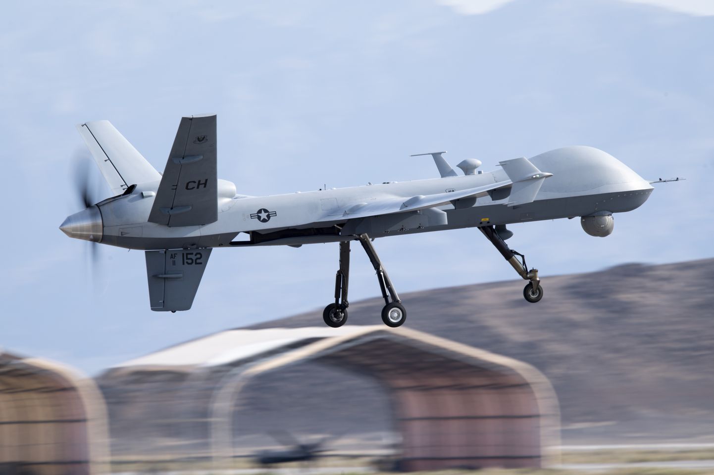 USA õhuväe droon MQ-9 Reaper droon. Foto on illustreeriv.
