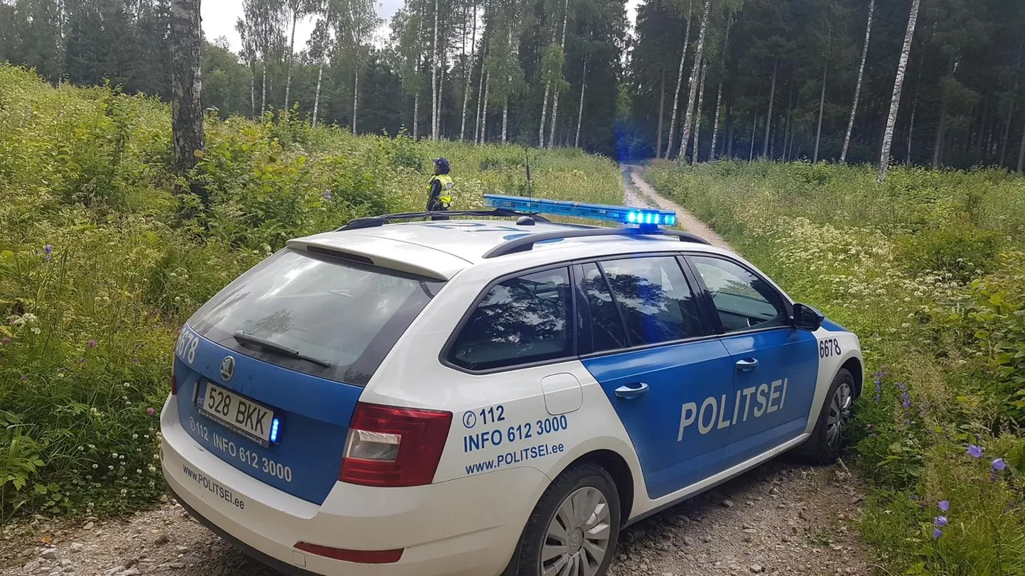 Politseinikud pidasid Lehtses kahtlustatavana kinni mehe, kes ei olnud suutnud ennast talitseda ja oli löönud teist meest. Pilt on illustratiivne.