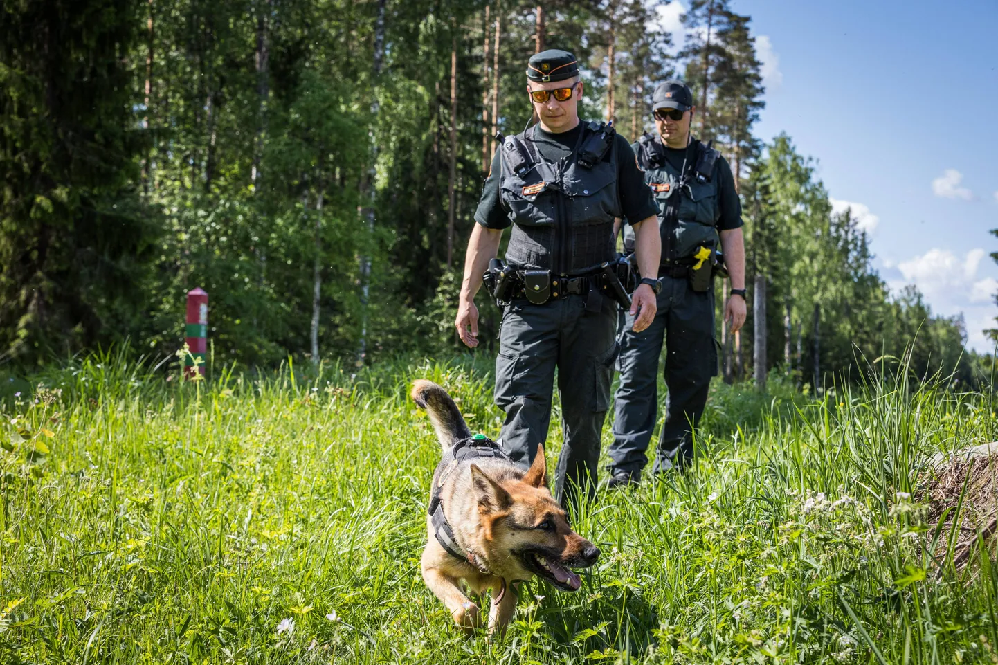 Soome piirivalvurid tööhoos, 5. juunil 2024. a.