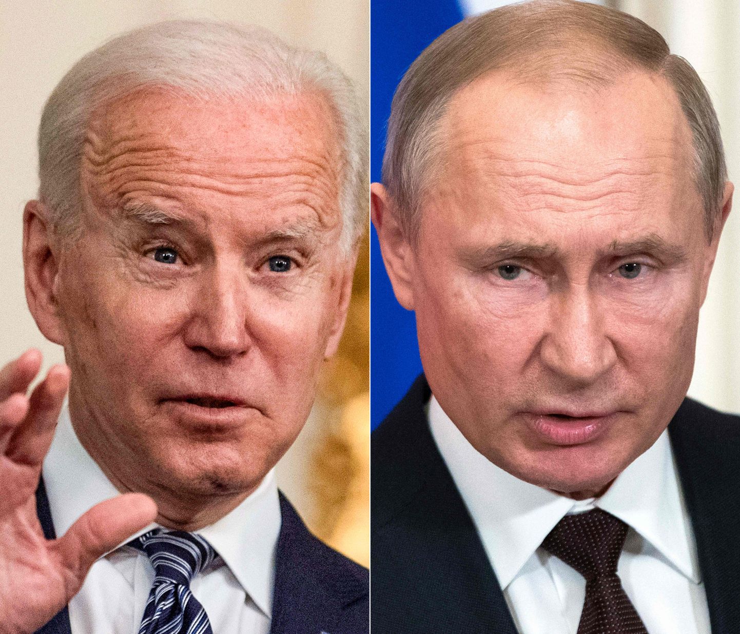 USA president Joe Biden ja Venemaa president Vladimir Putin.