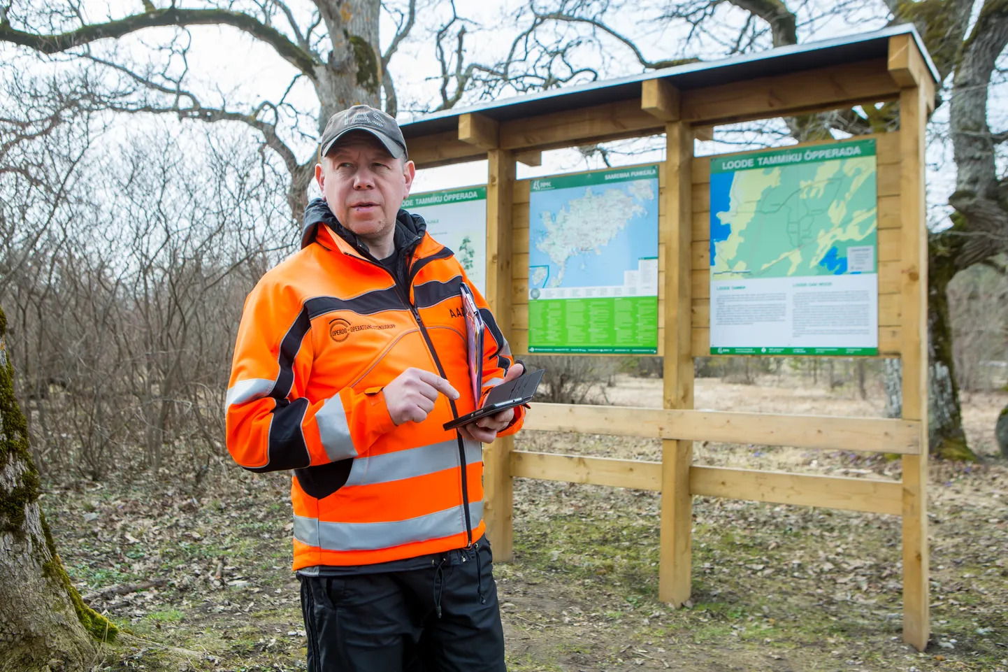 OTSINGUD JÄTKUVAD: Operatiivse otsingugrupi koordinaator Aare Rüütel.