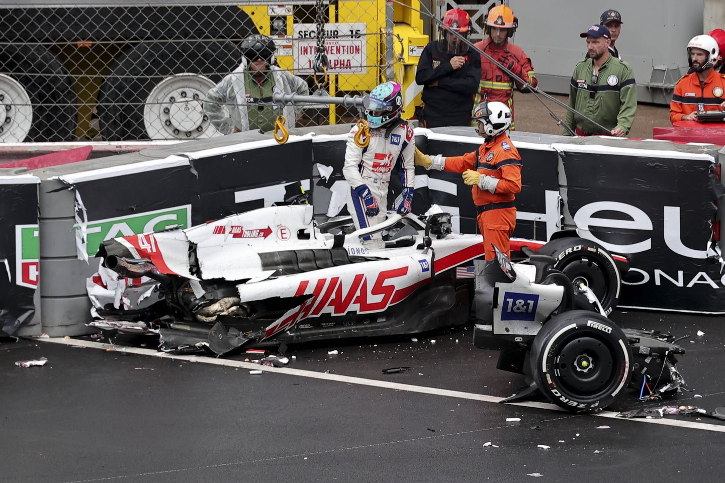 Mick Schumacher tegi tänavu Monacos hirmutava avarii.
