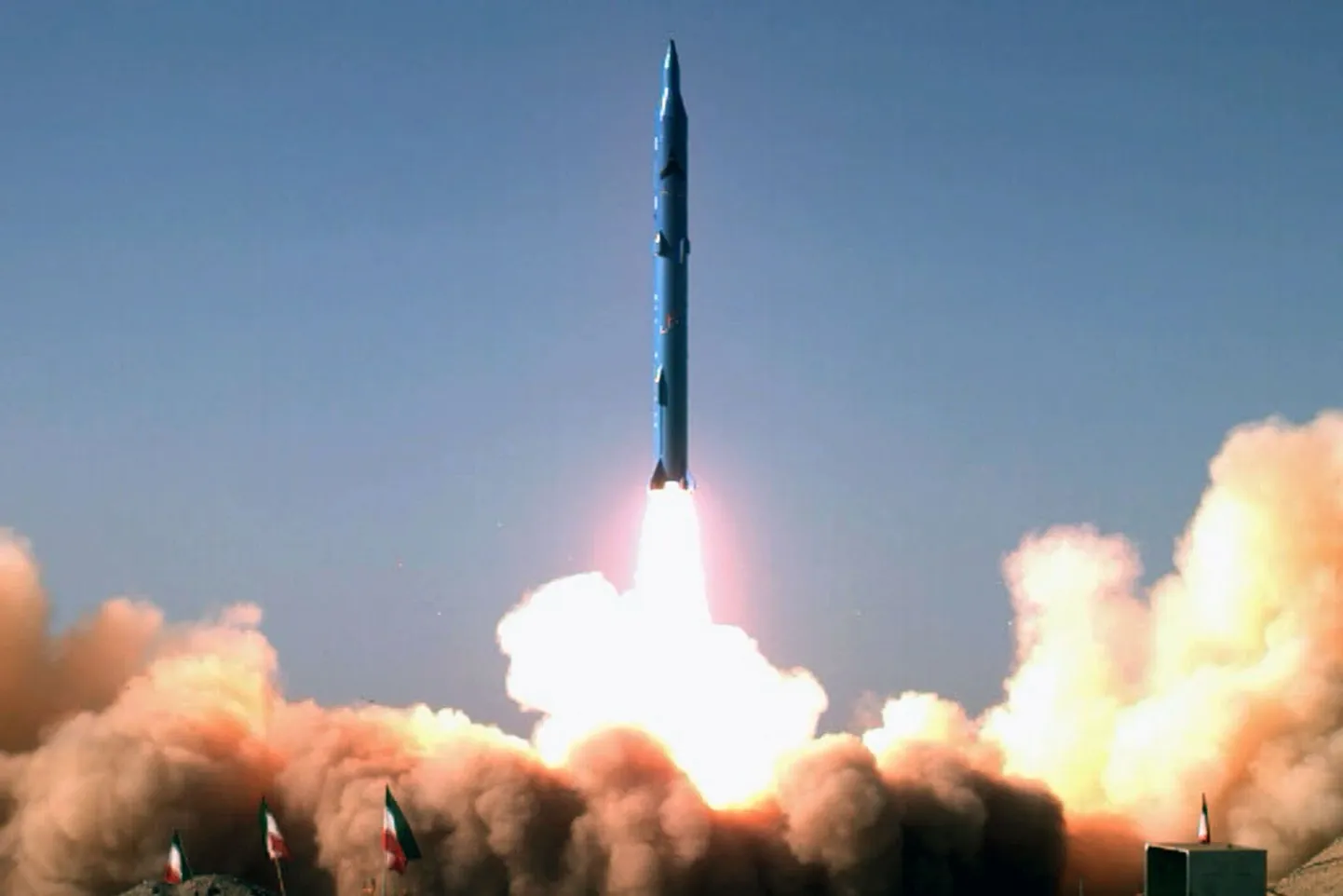 Sejil-2-tüüpi raketi katsetus.