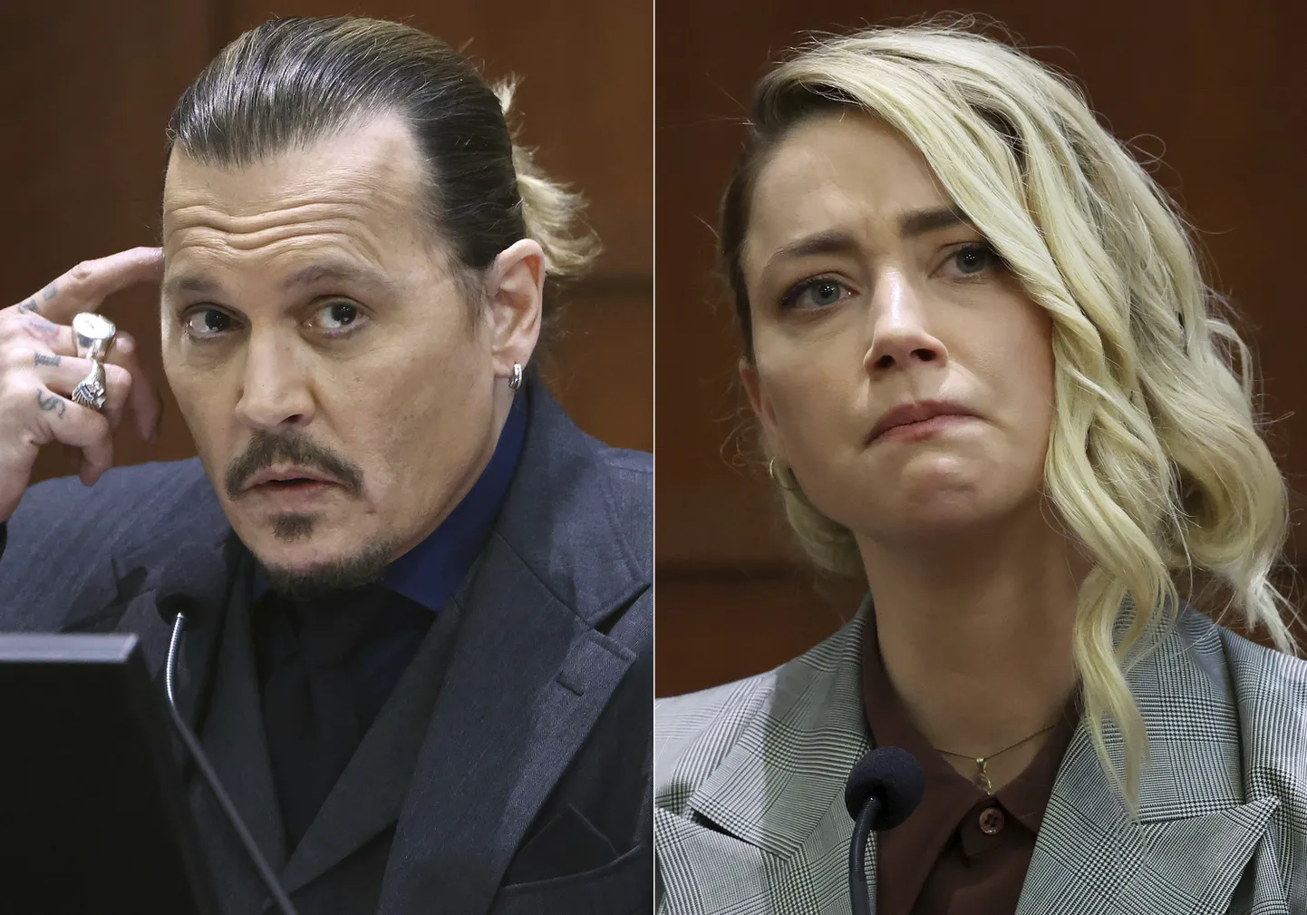 Ekskaasad Johnny Depp ja Amber Heard