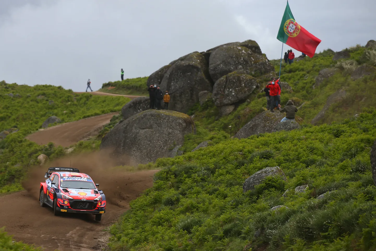 Portugali ralli. Pilt on illustratiivne.